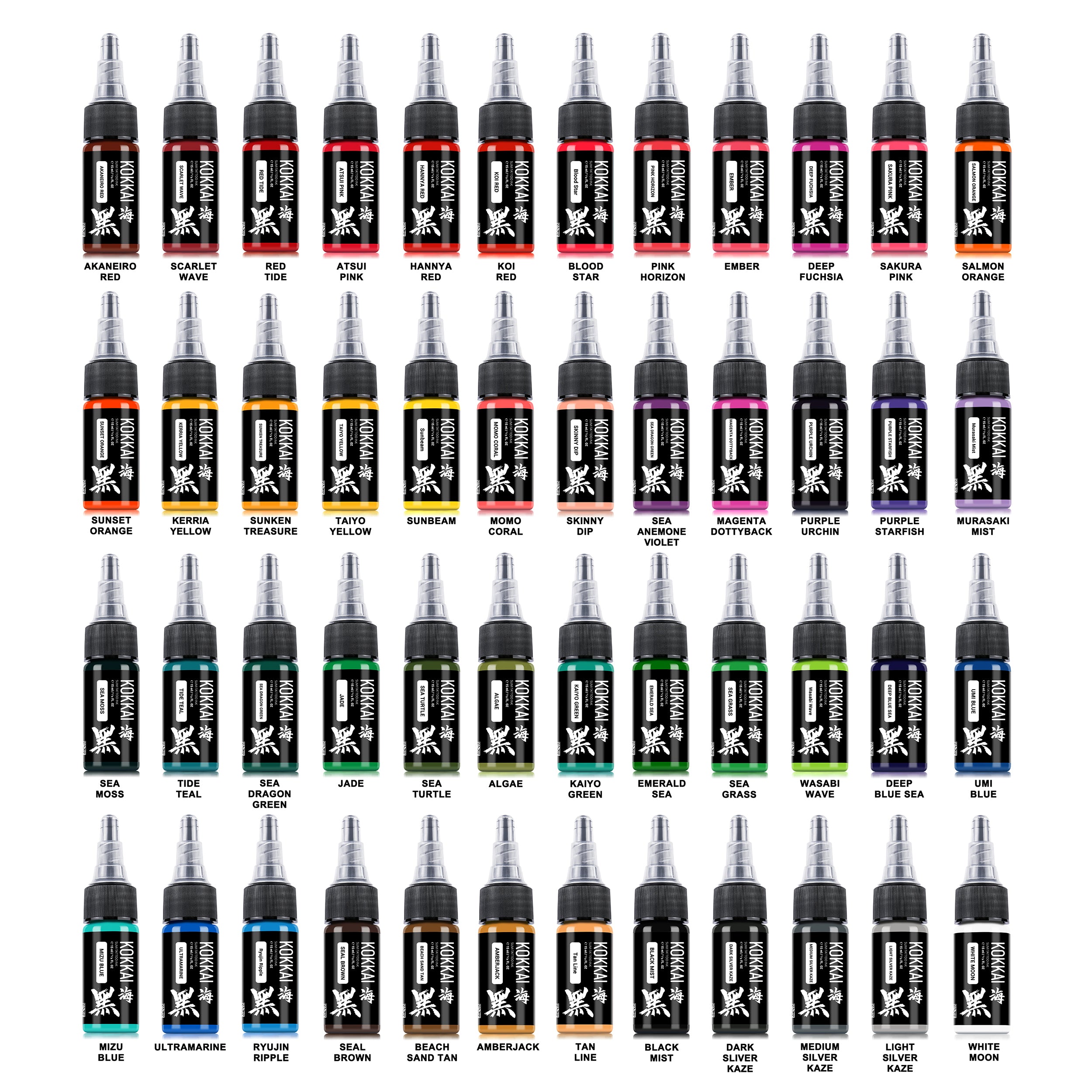 48 Color Set – KOKKAI SUMI INK