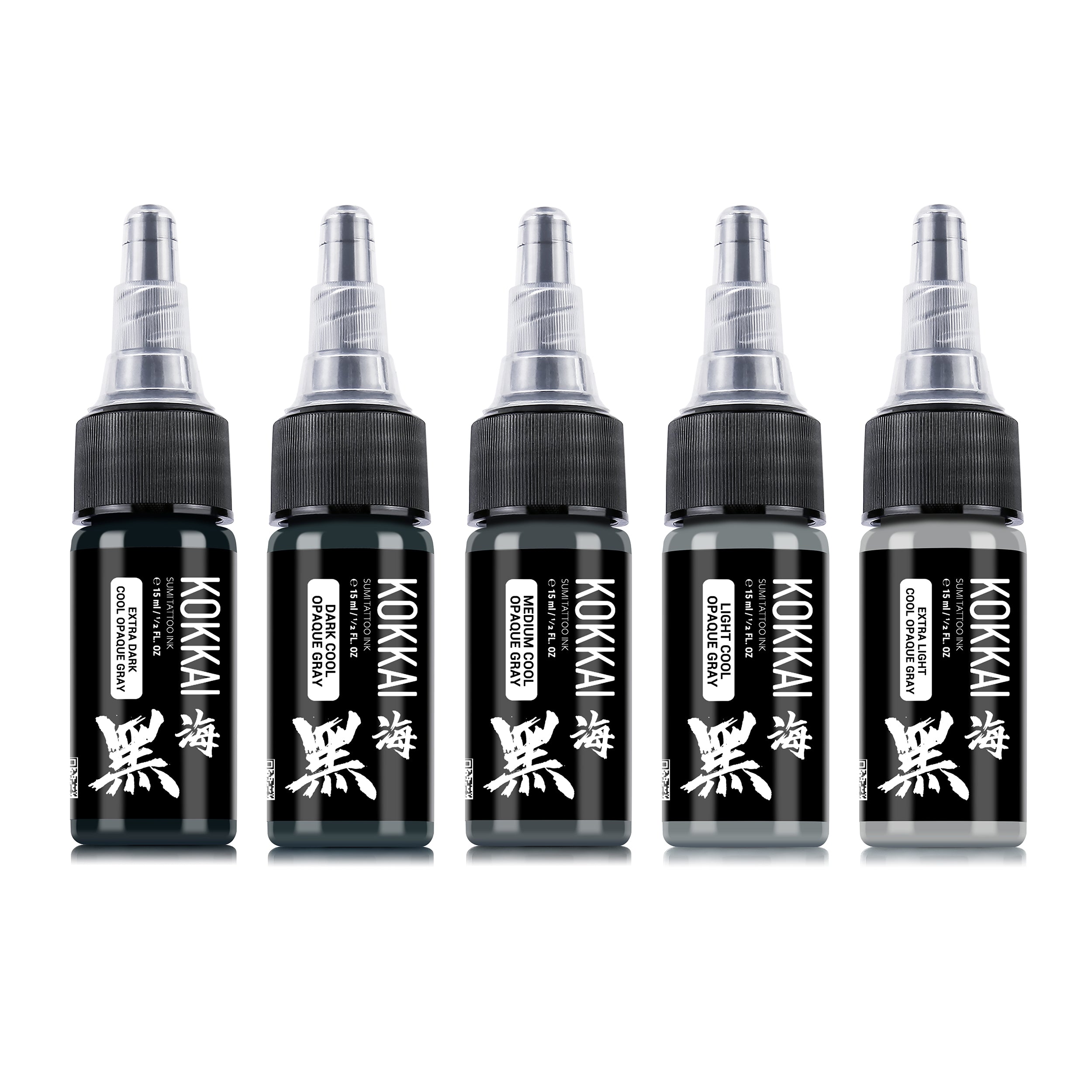 Cool Opaque Gray Set – KOKKAI SUMI INK